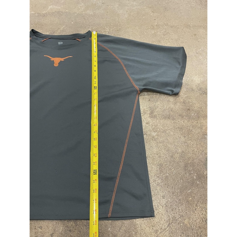 Texas Longhorns Shirt Mens XL Gray NCAA Football Performance Training Tee NCAA - Picture 10 of 16
